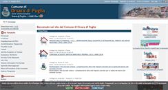 Desktop Screenshot of comune.orsaradipuglia.fg.it