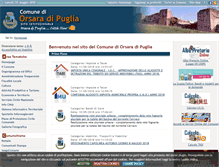 Tablet Screenshot of comune.orsaradipuglia.fg.it